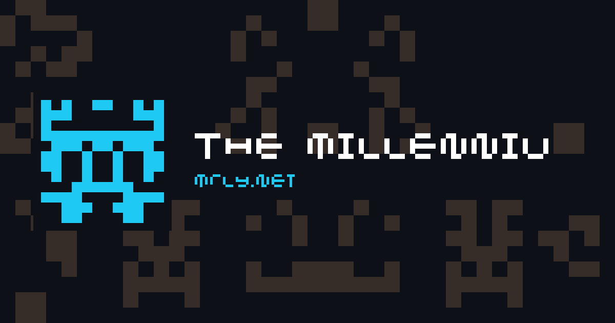The millennium map card