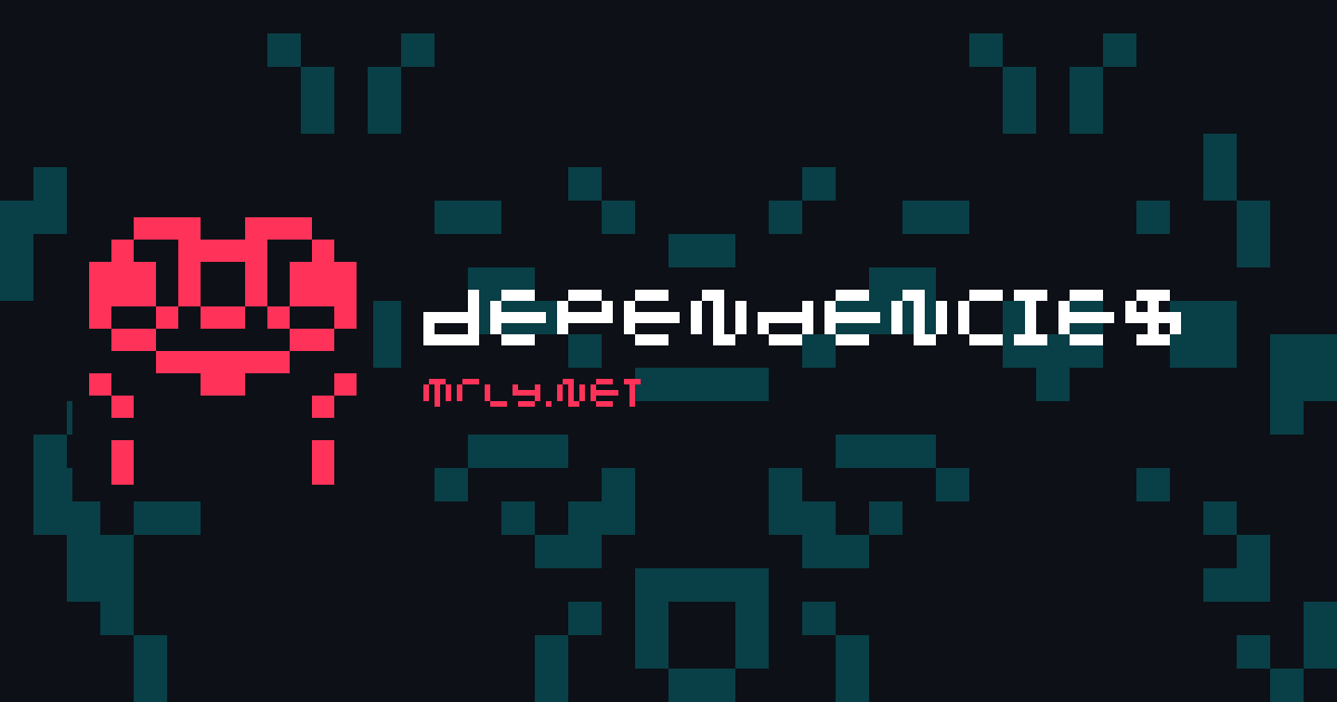 Dependencies card
