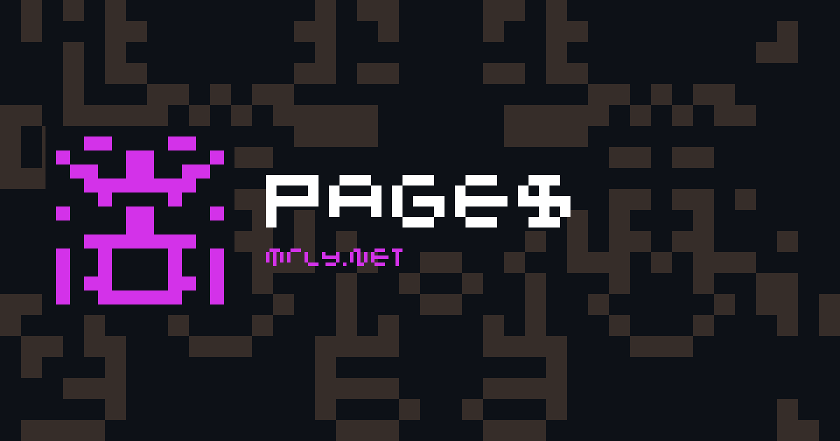 Pages card