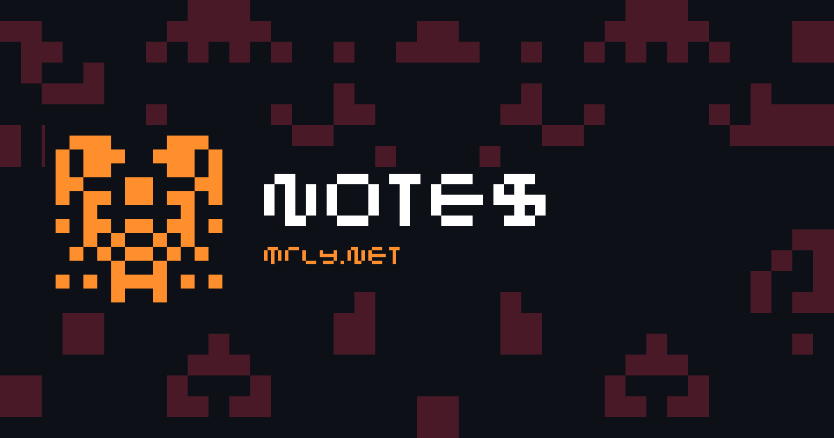 notes card