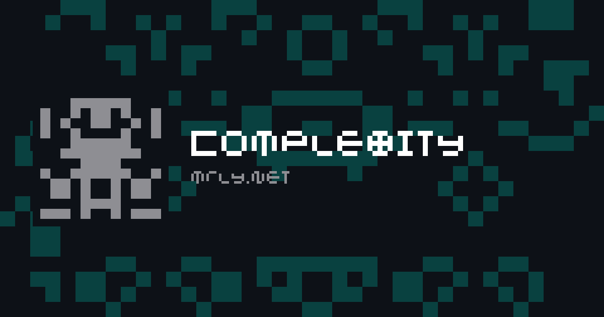 Complexity card