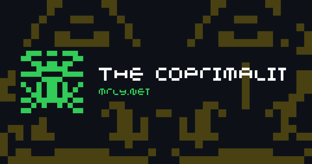 The coprimality spine card