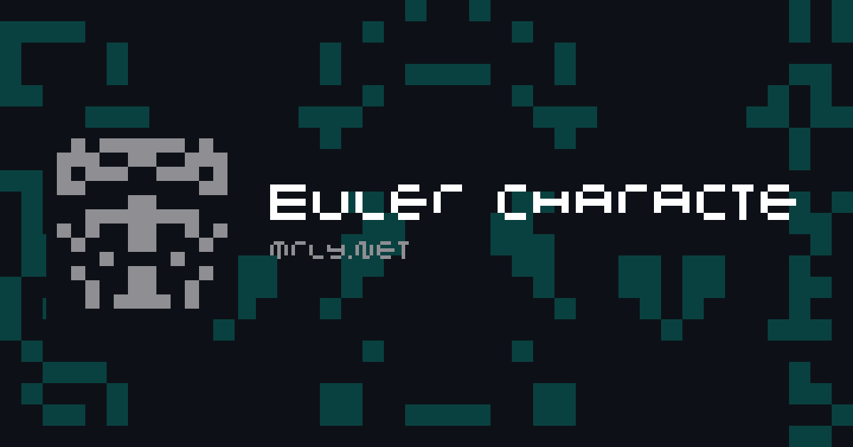 Euler characteristics card