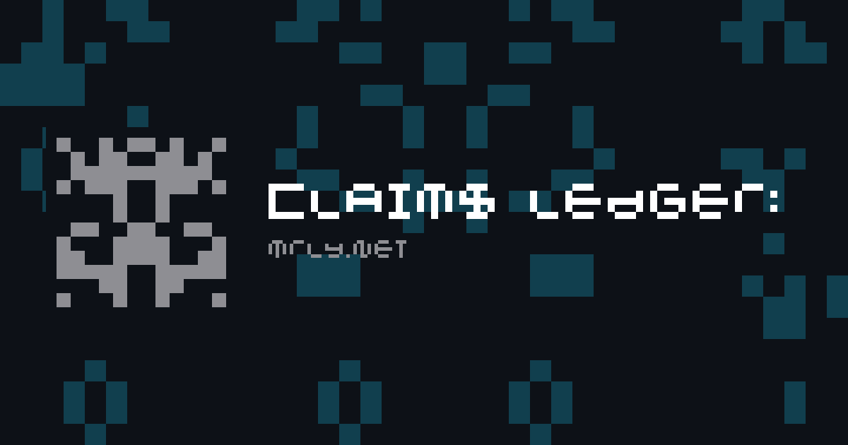 Claims ledger: what base 3 hides card